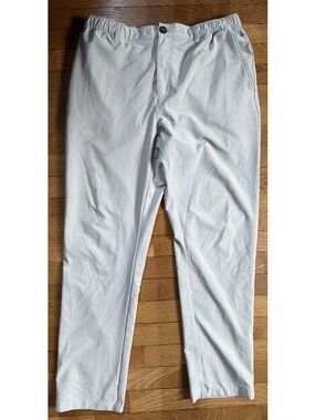 XL - Men - Chubbies Beige Elastic Waist Casual Pants